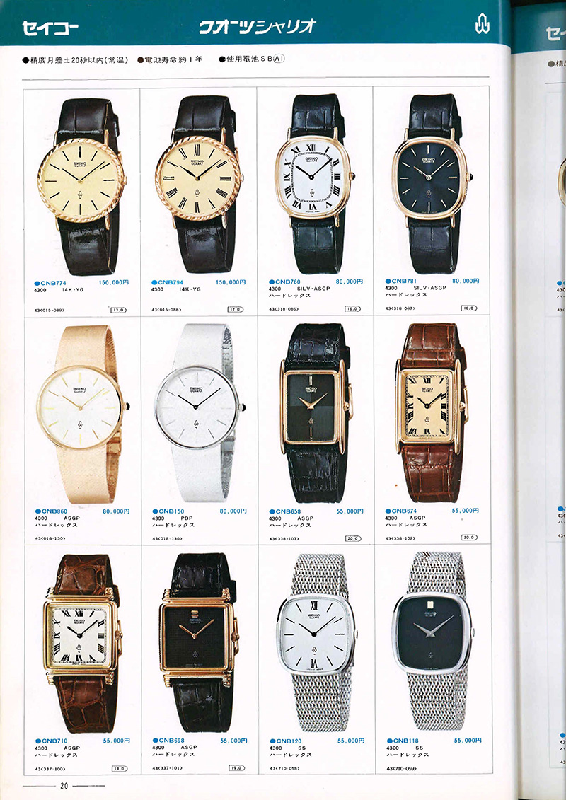 Seiko Catalog