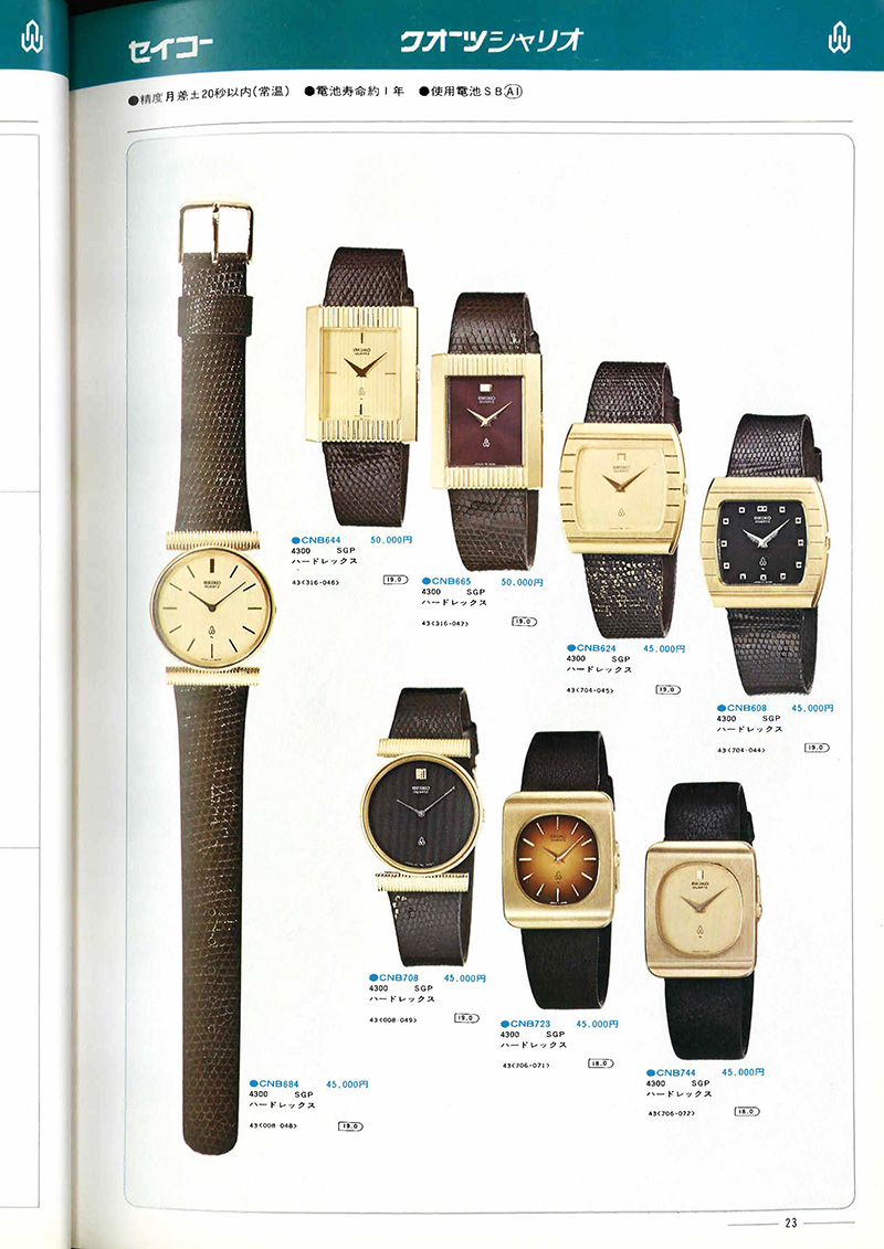 Seiko Catalog