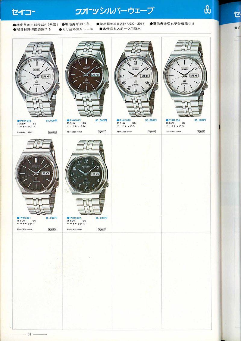 Seiko Catalog