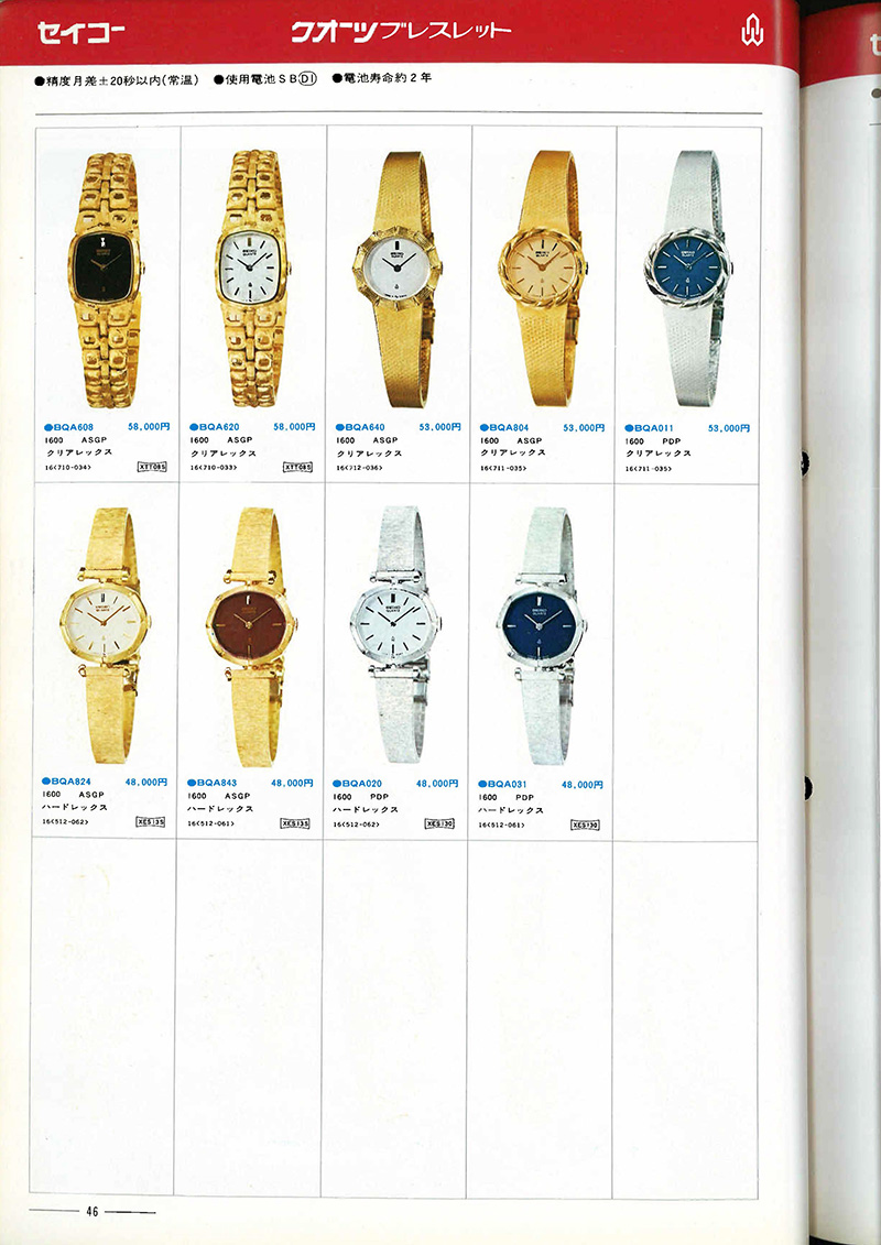 Seiko Catalog