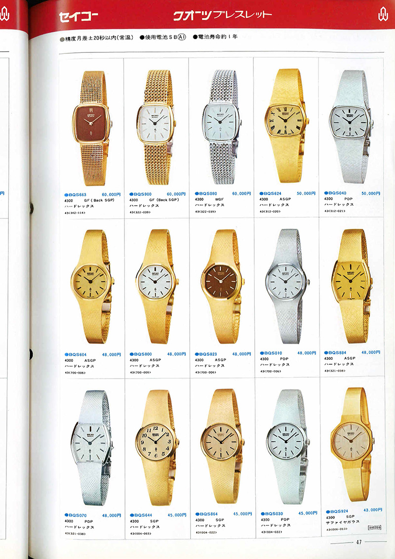 Seiko Catalog