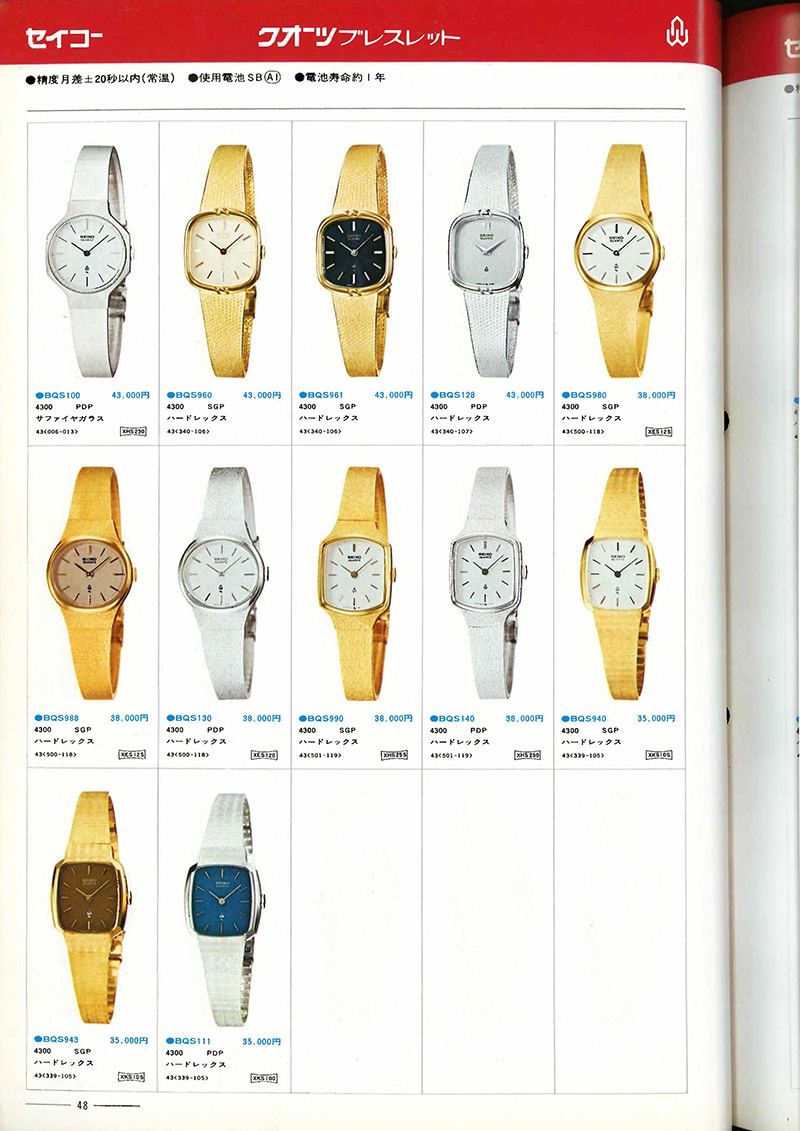 Seiko Catalog
