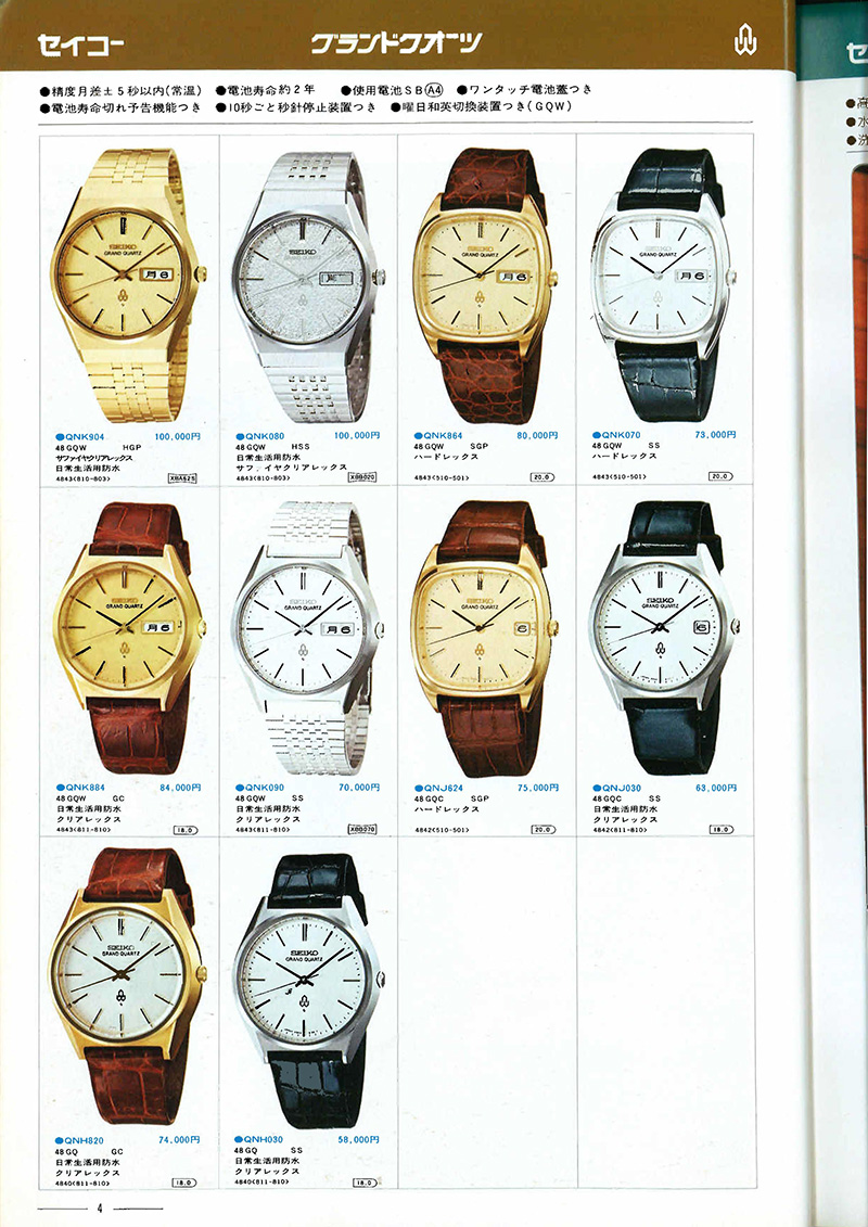 Seiko Catalog