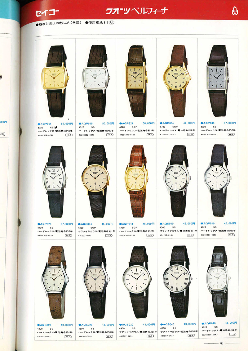Seiko Catalog