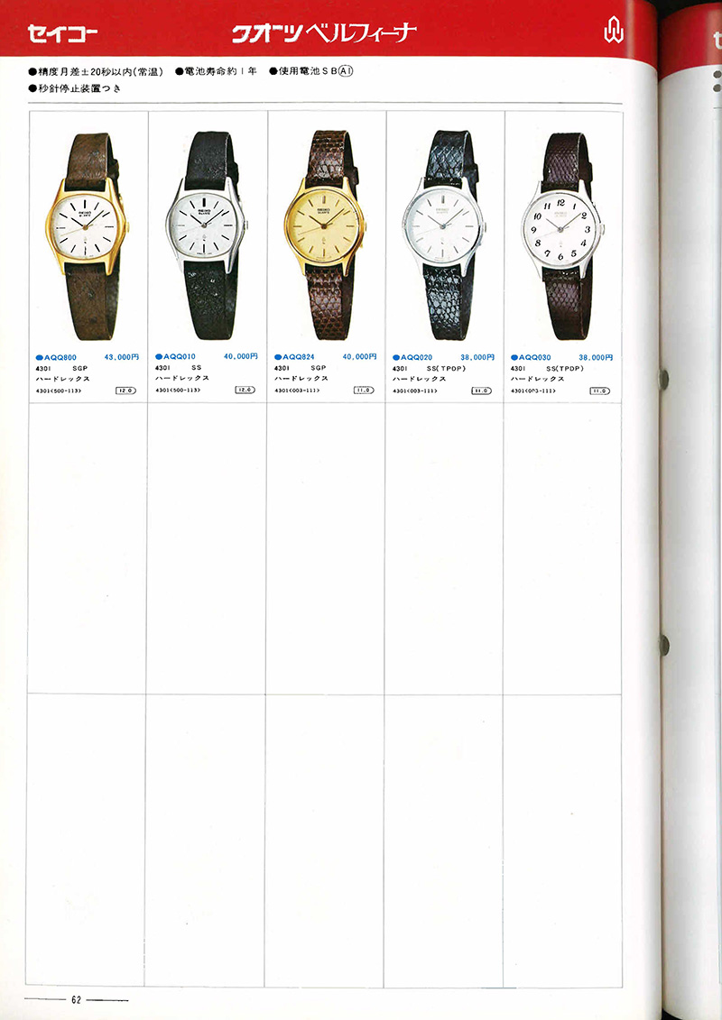 Seiko Catalog
