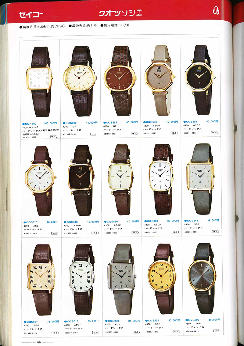 Seiko Catalog