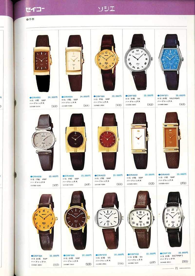 Seiko Catalog