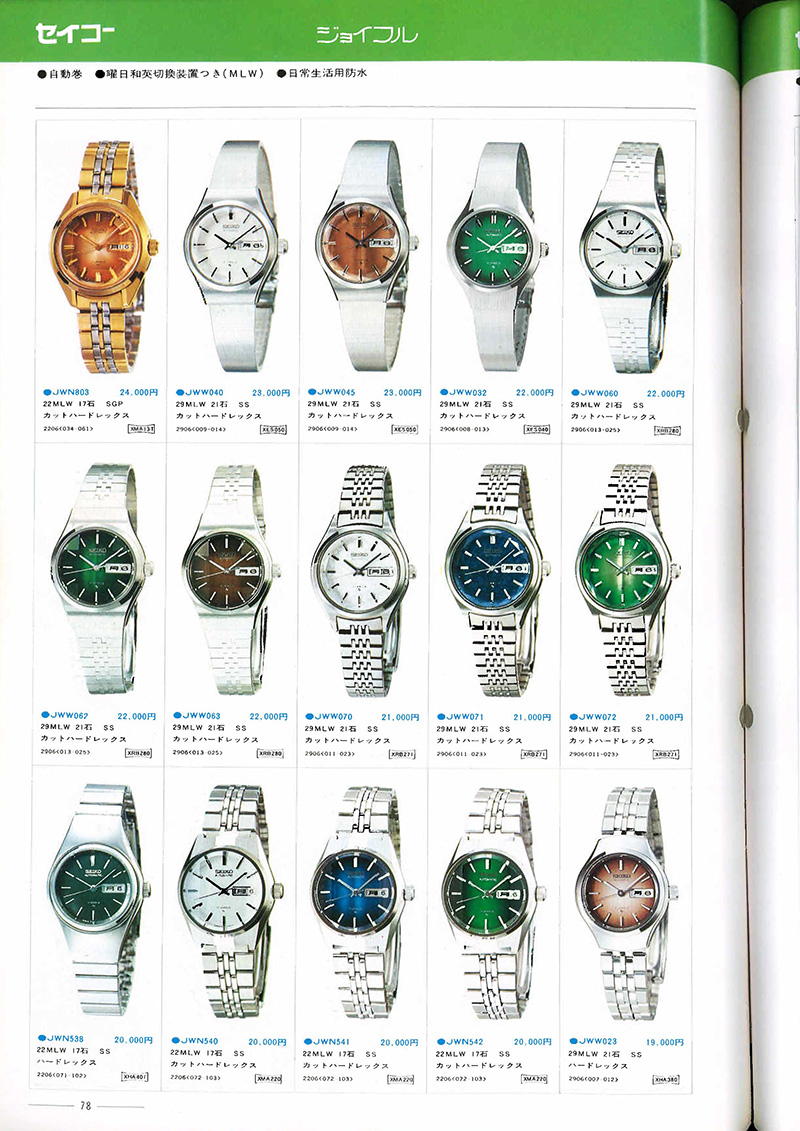 Seiko Catalog