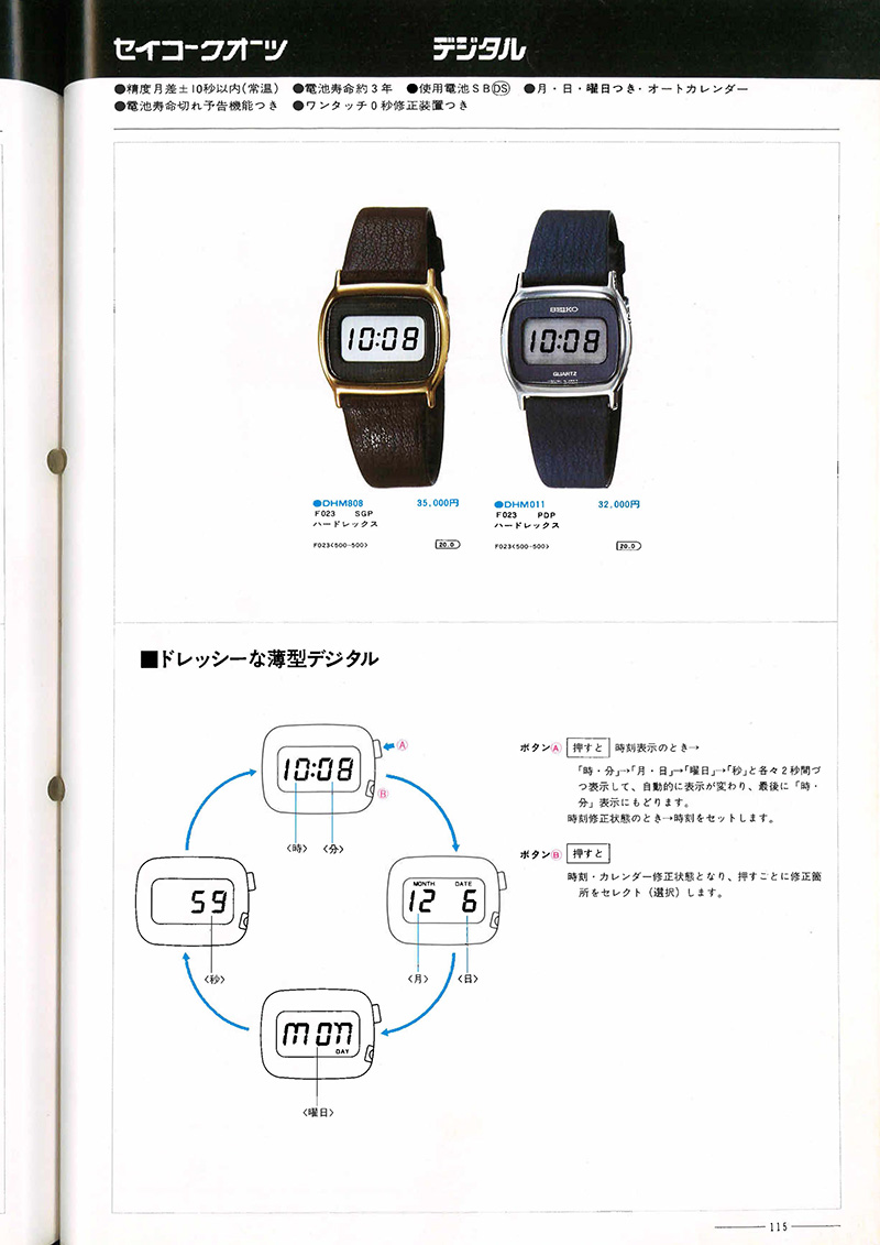 Seiko Catalog