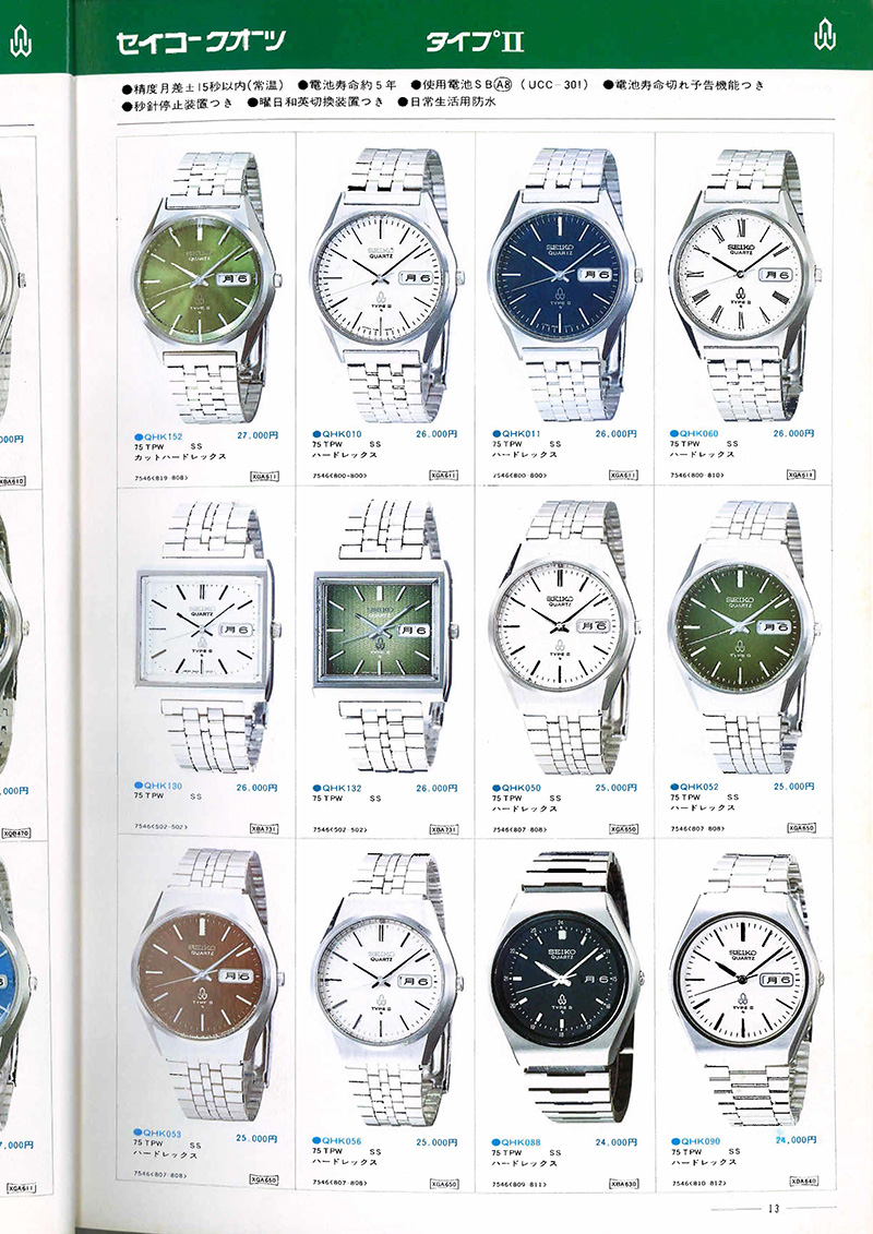 Seiko Catalog