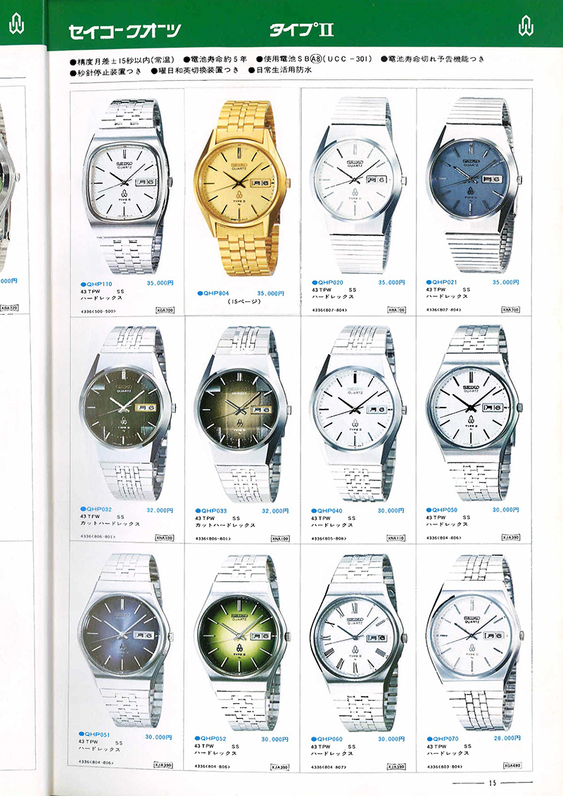 Seiko Catalog