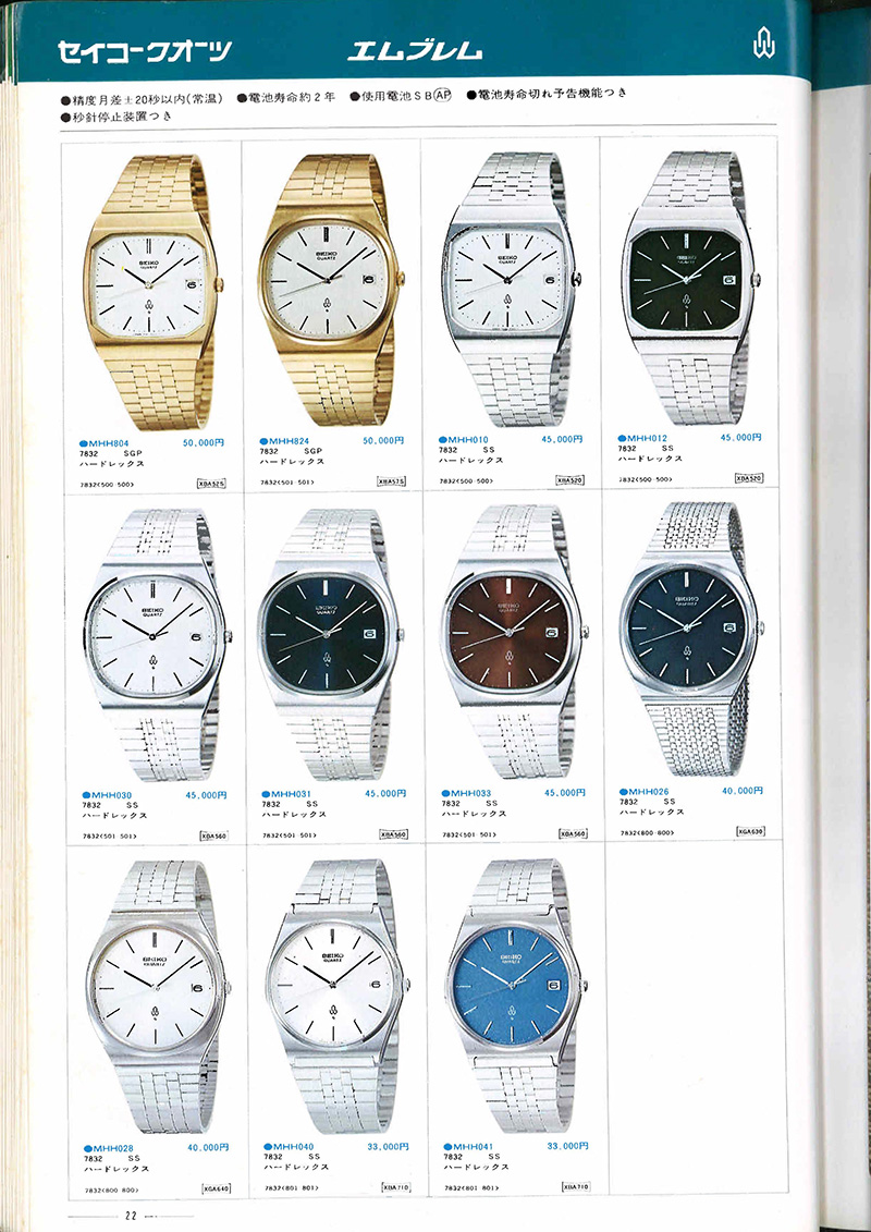 Seiko Catalog