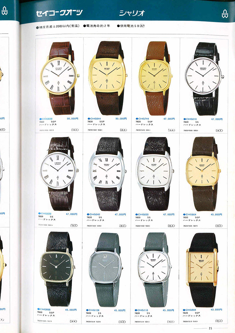 Seiko Catalog
