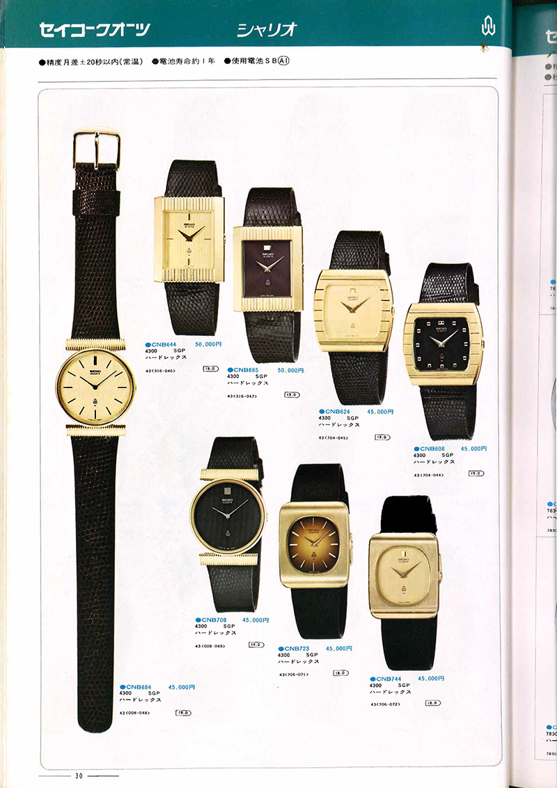 Seiko Catalog