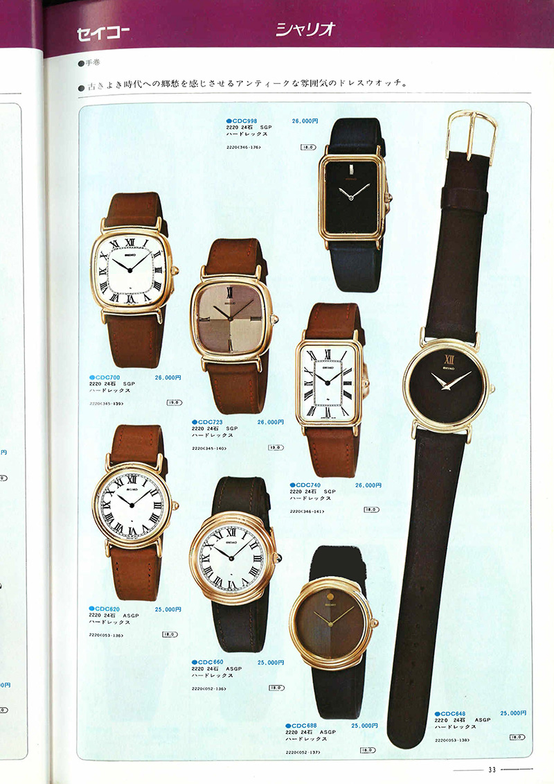 Seiko Catalog