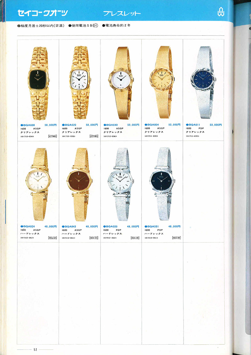 Seiko Catalog
