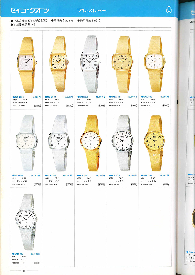 Seiko Catalog