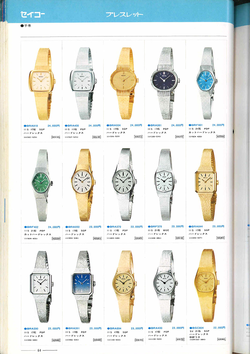 Seiko Catalog