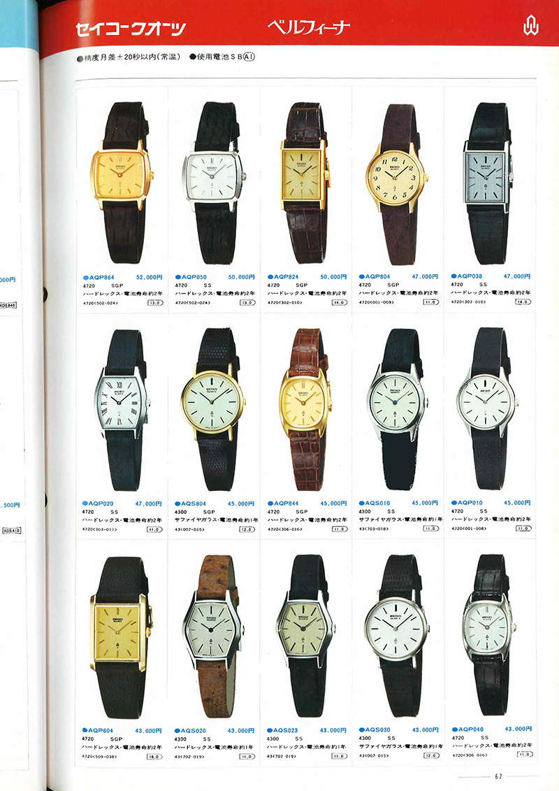 Seiko Catalog