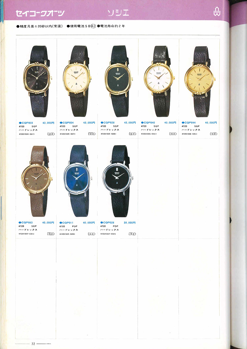 Seiko Catalog