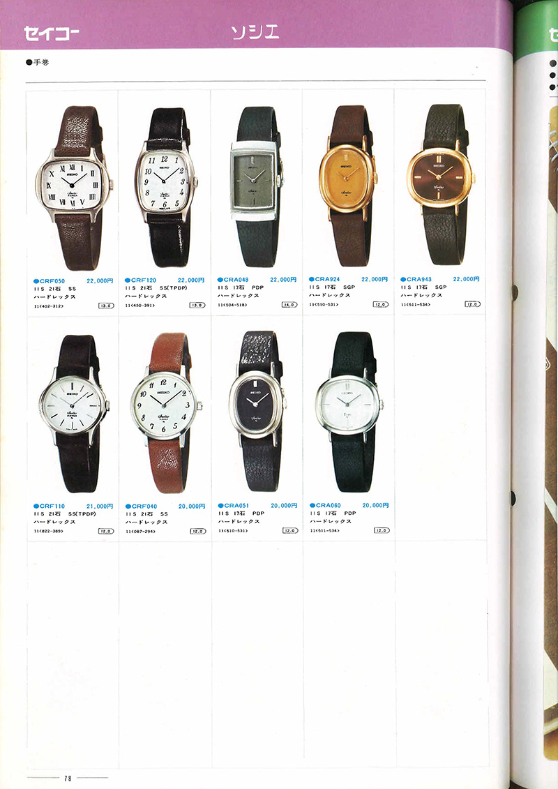 Seiko Catalog