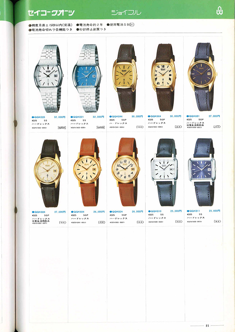 Seiko Catalog