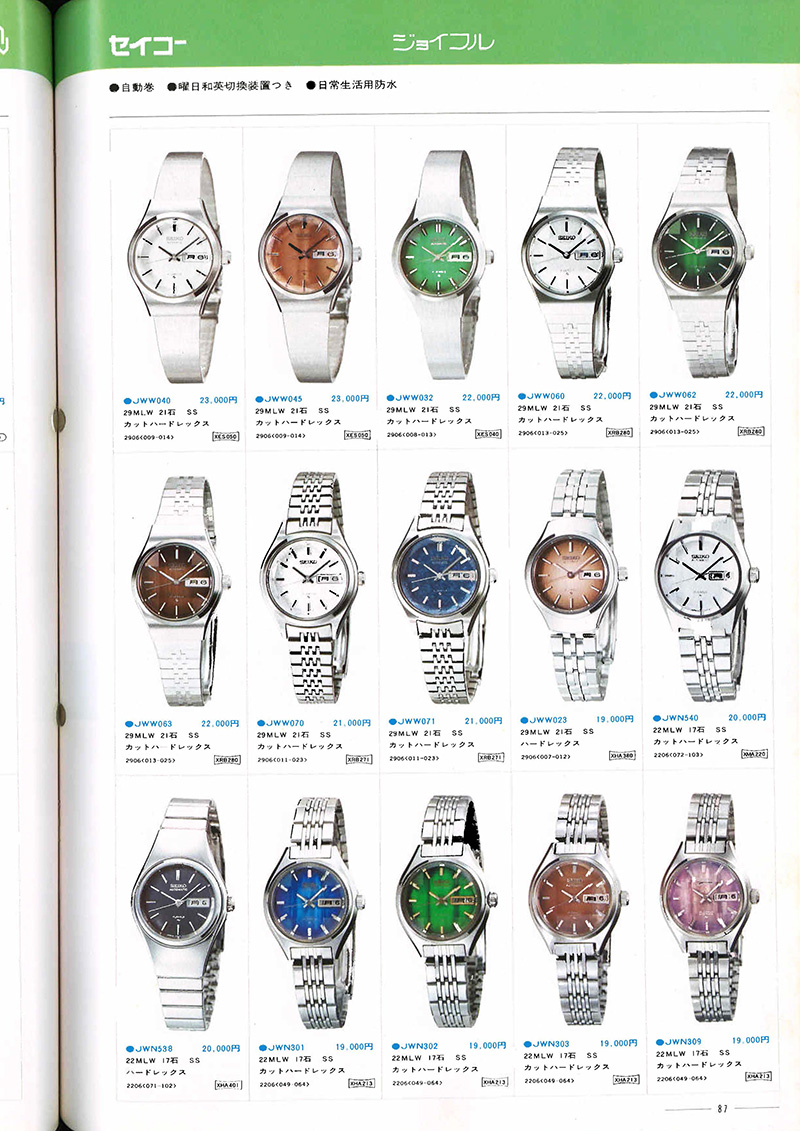 Seiko Catalog