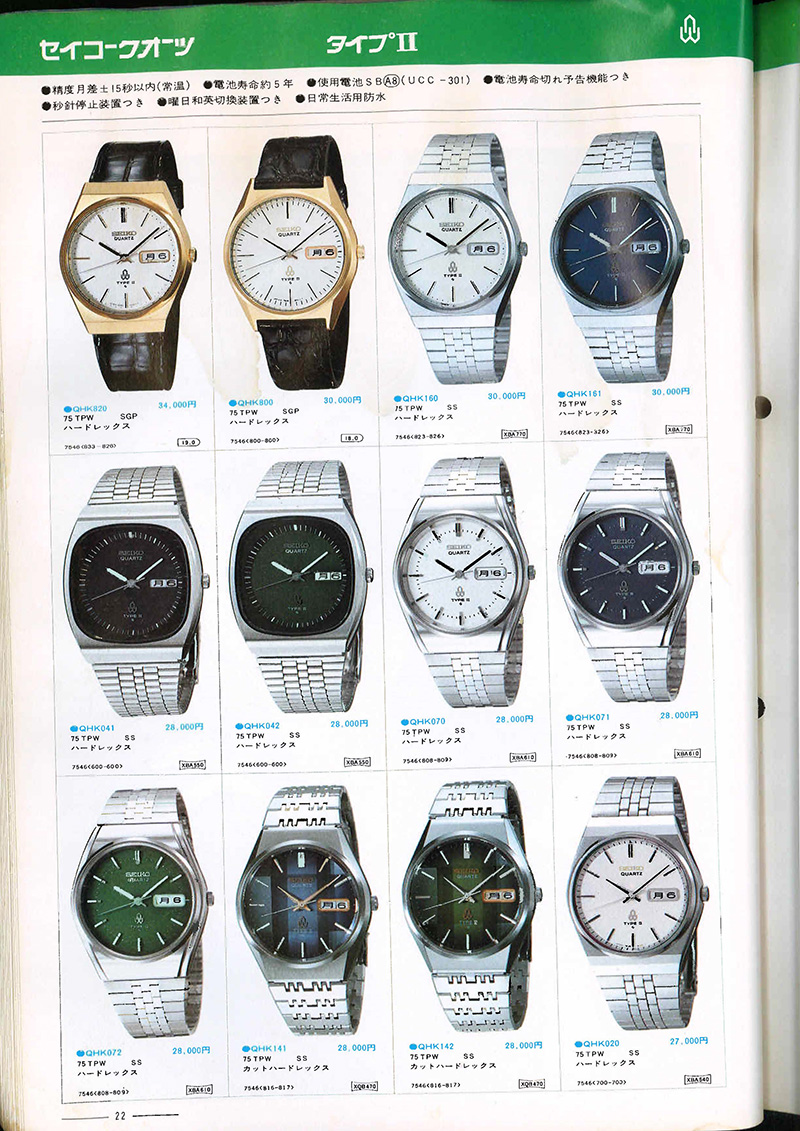 Seiko Catalog