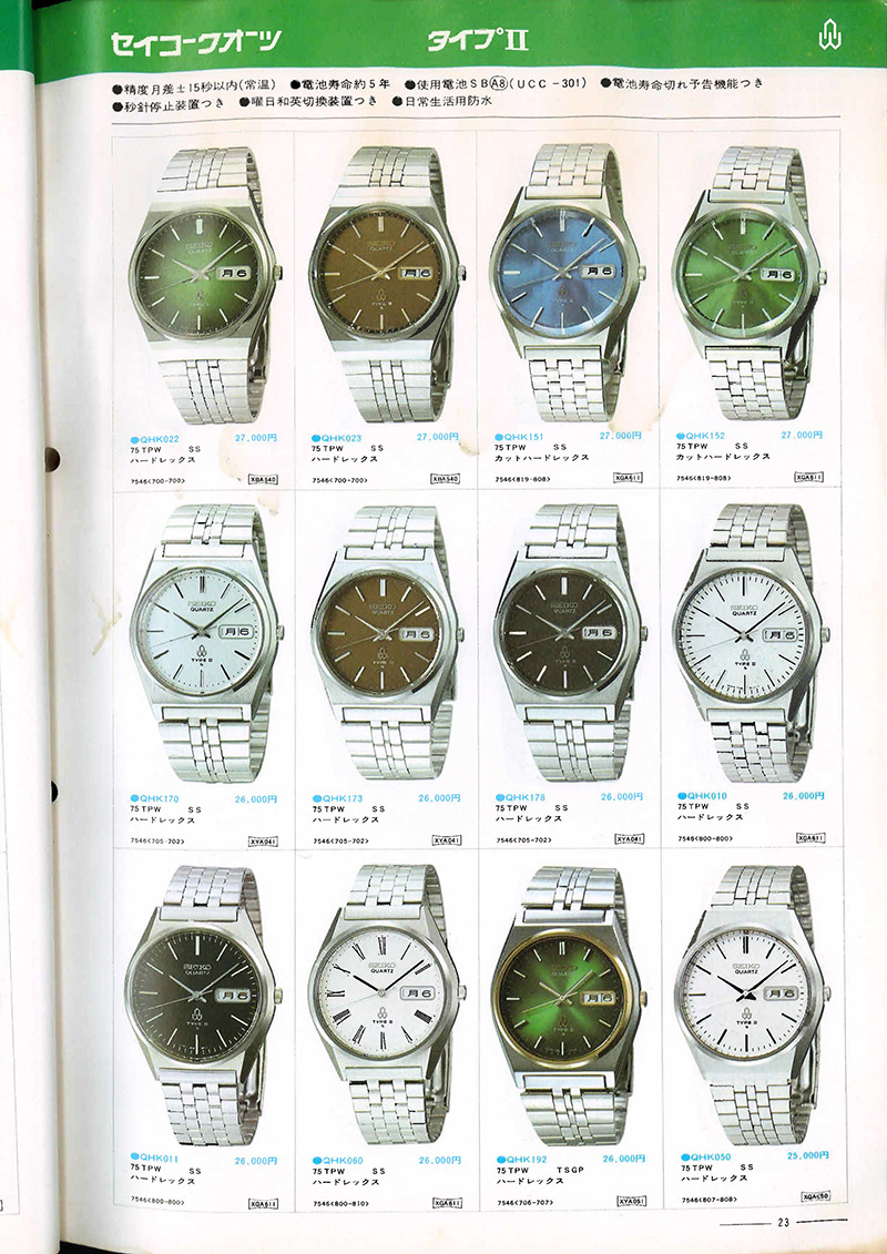 Seiko Catalog