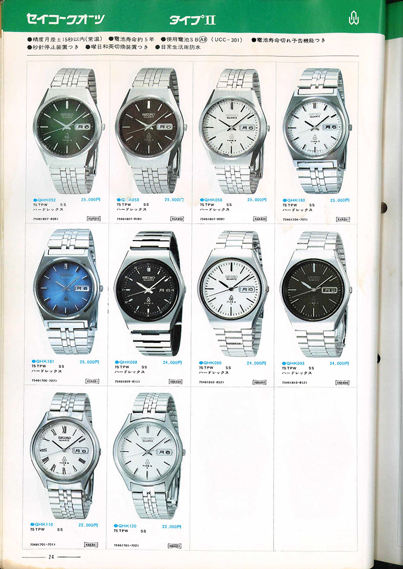 Seiko Catalog