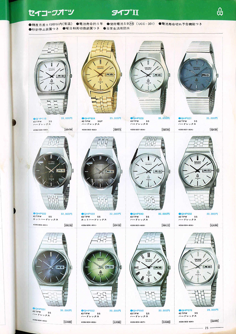 Seiko Catalog