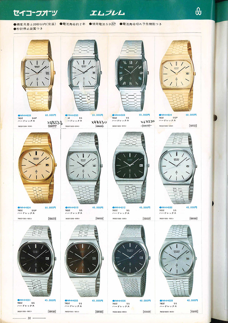 Seiko Catalog