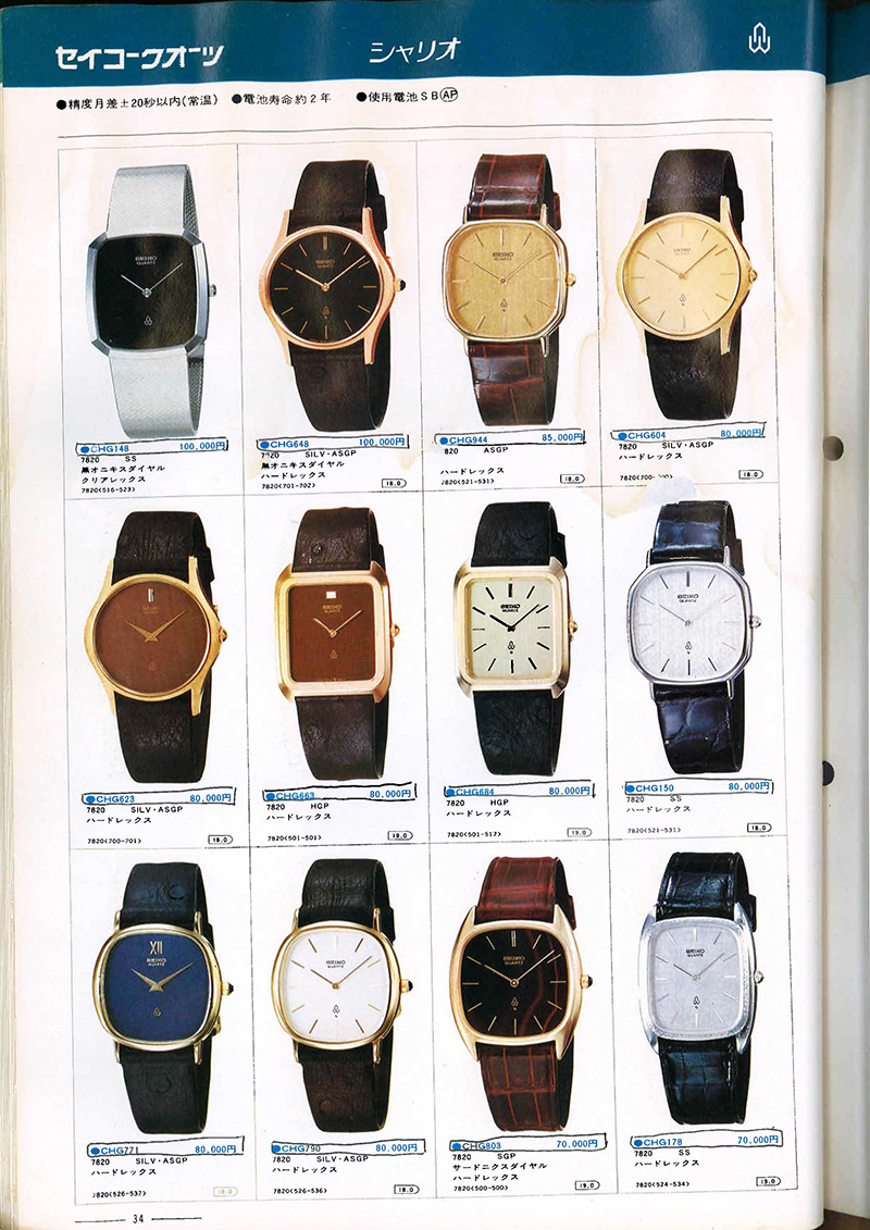 Seiko Catalog