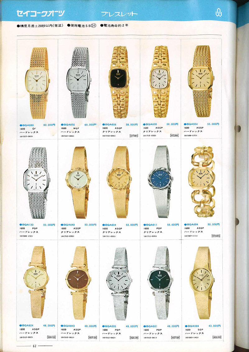 Seiko Catalog