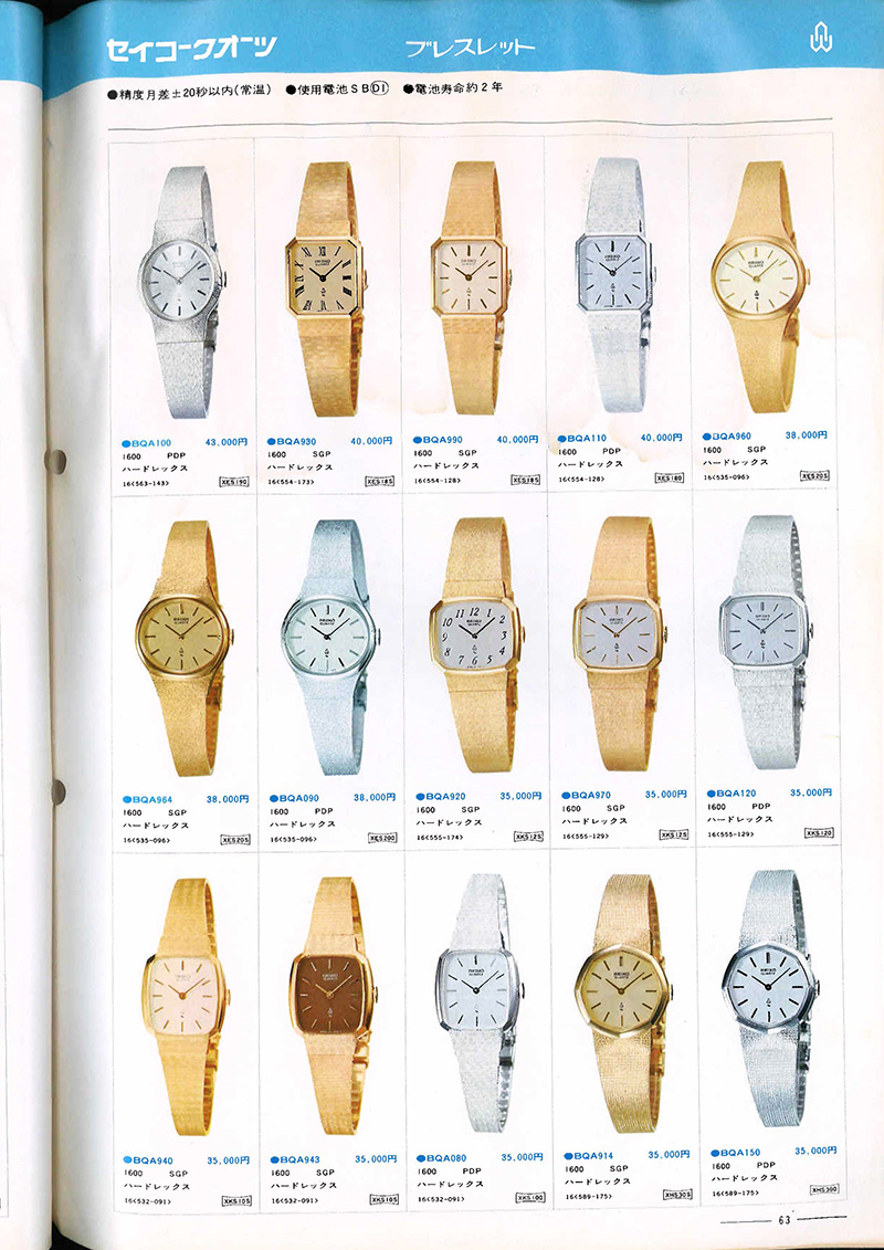 Seiko Catalog
