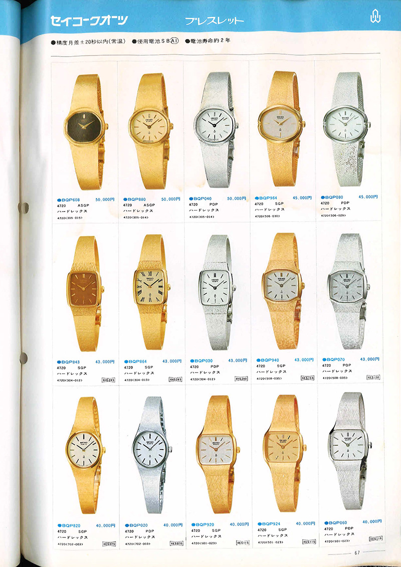 Seiko Catalog