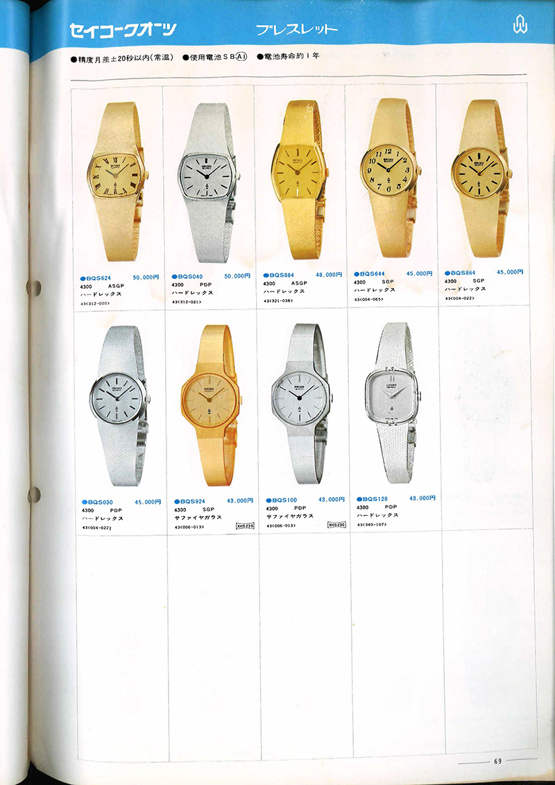 Seiko Catalog