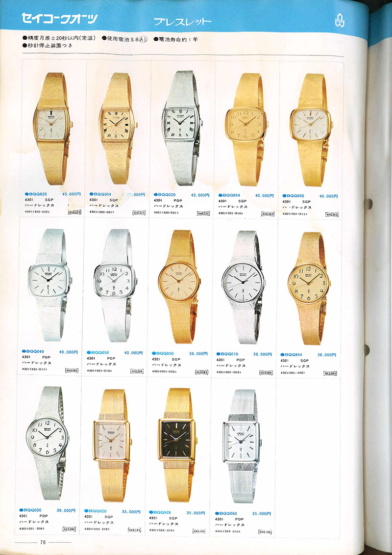 Seiko Catalog