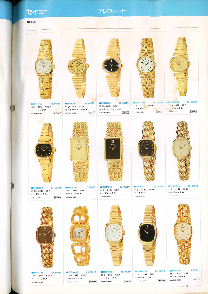 Seiko Catalog