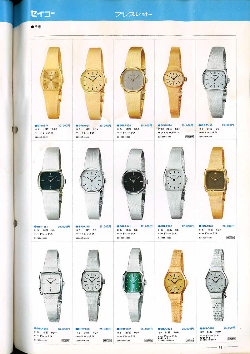 Seiko Catalog