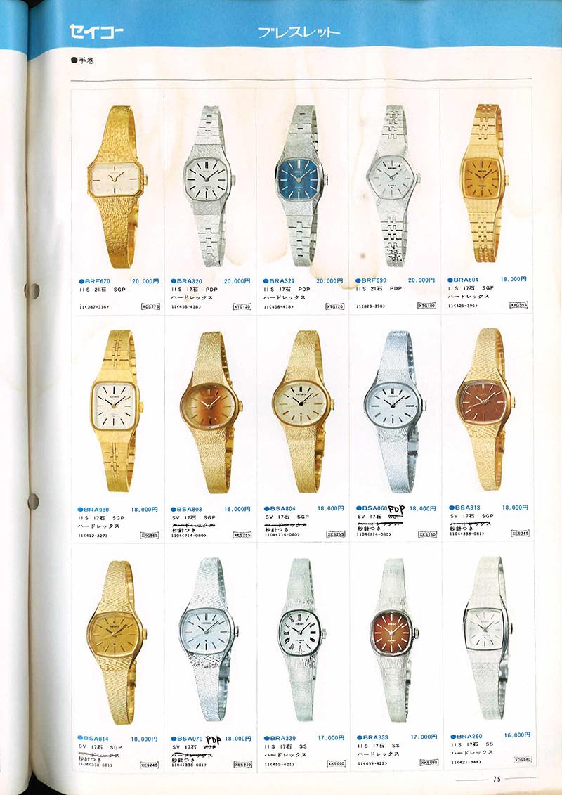 Seiko Catalog