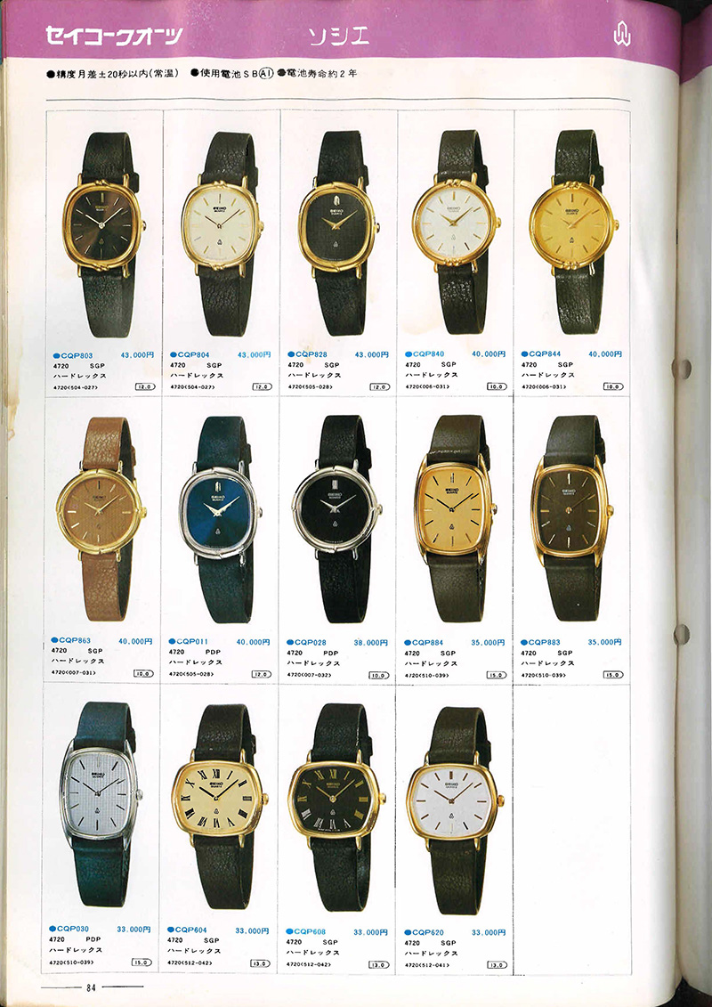 Seiko Catalog