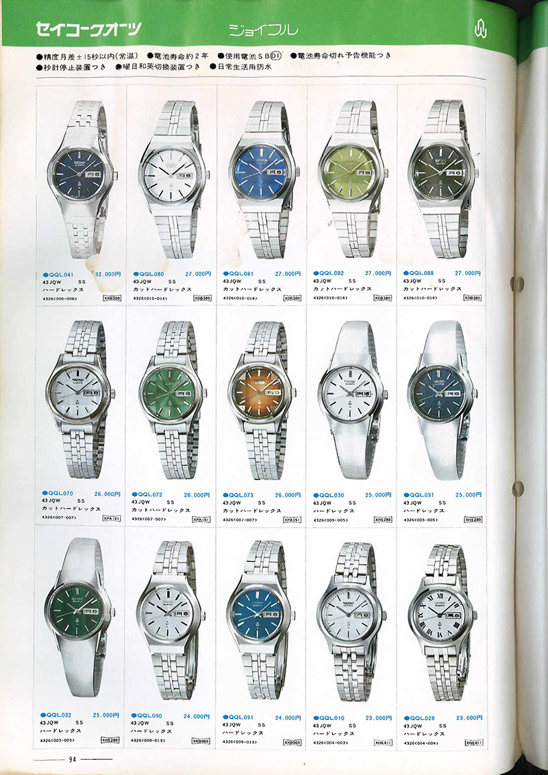 Seiko Catalog