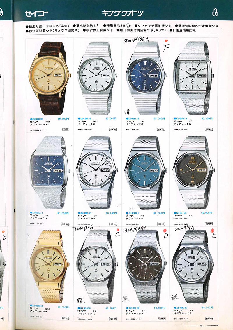 Seiko Catalog