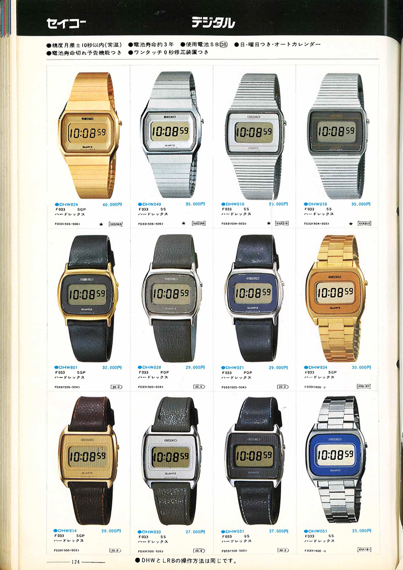 Seiko Catalog