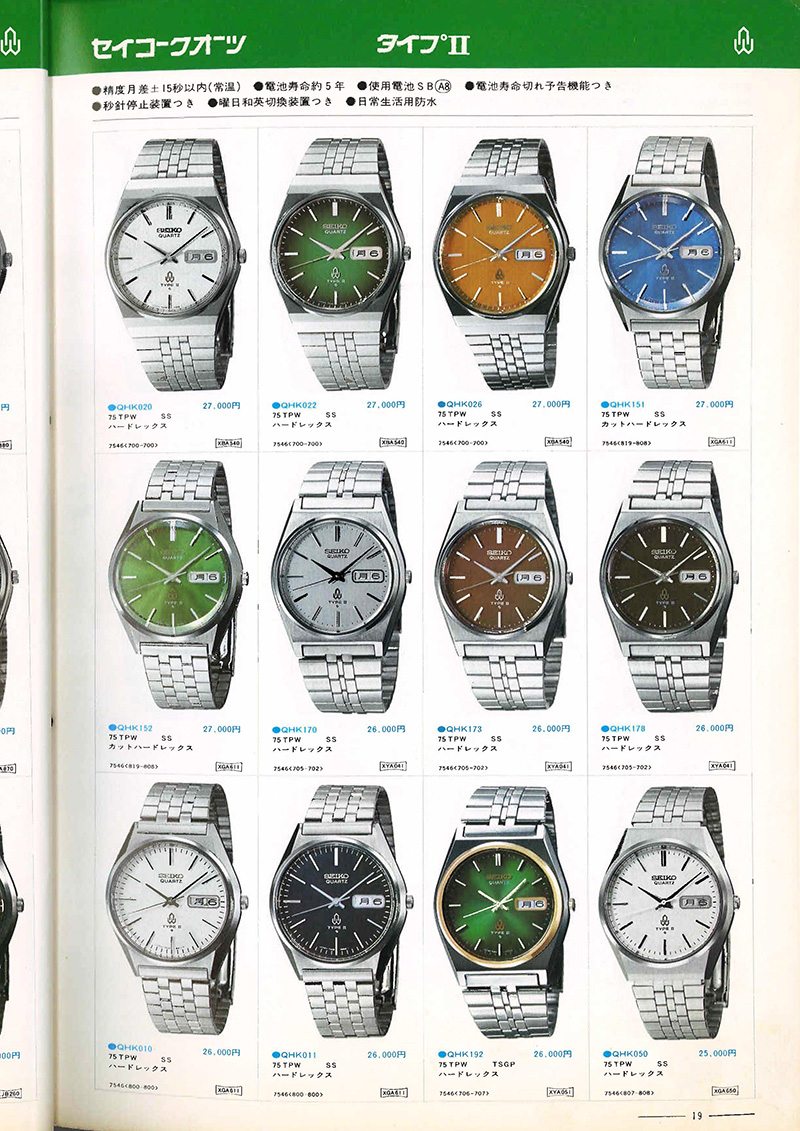 Seiko Catalog