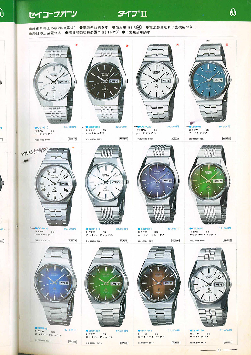 Seiko Catalog