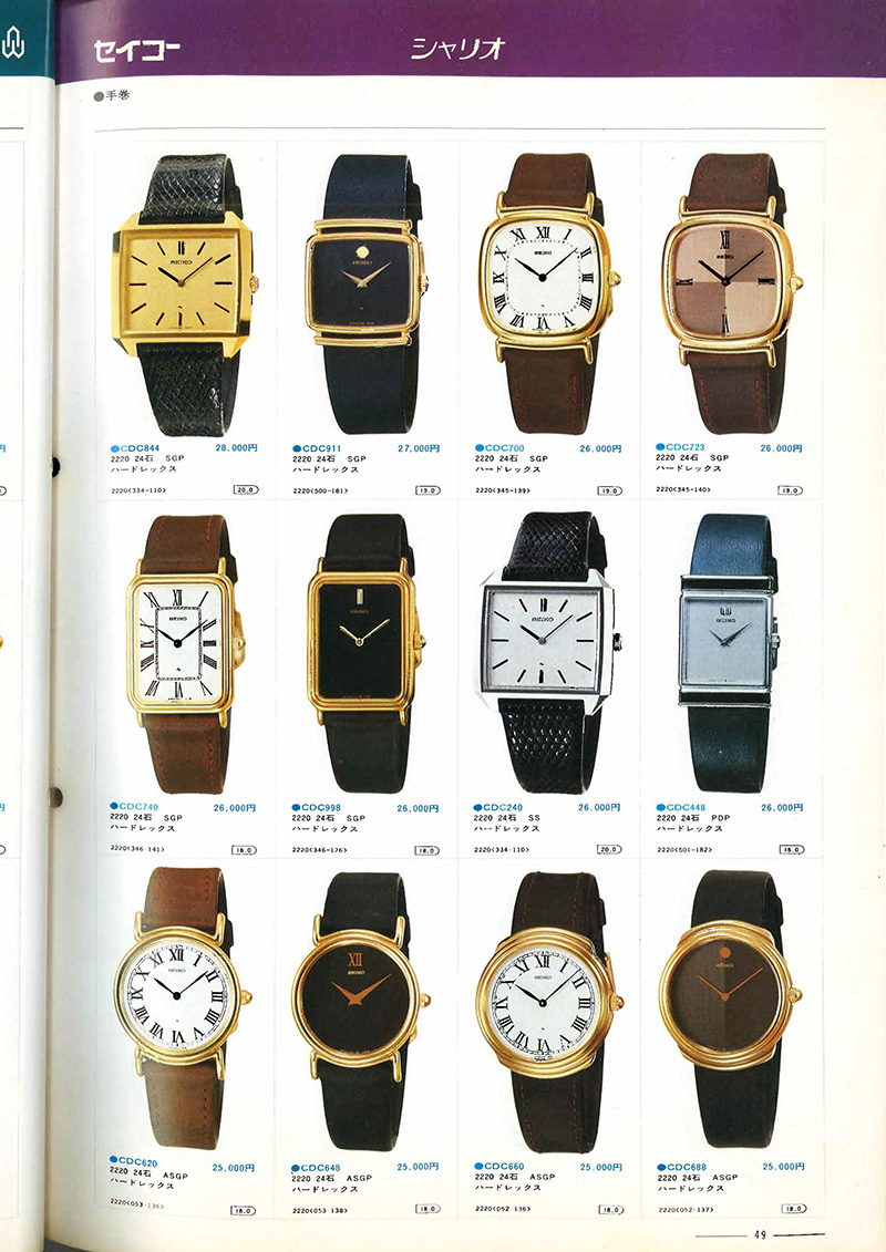 Seiko Catalog