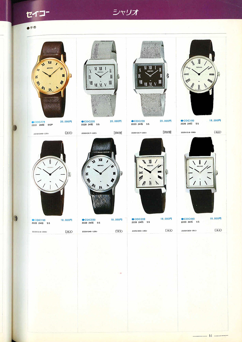 Seiko Catalog