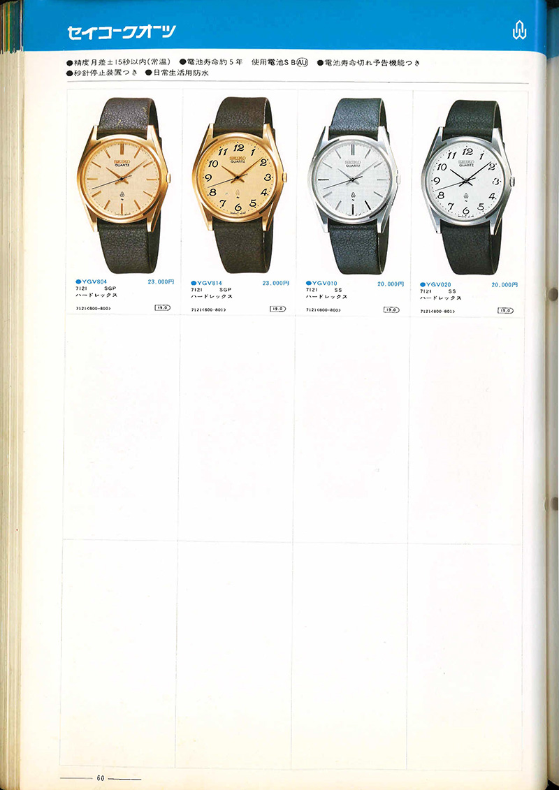 Seiko Catalog